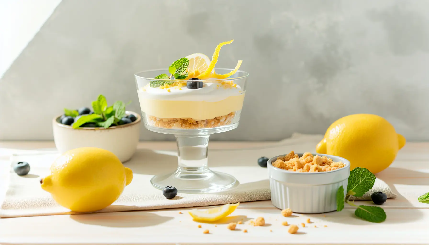 Den perfekte citronfromage – cremet og frisk dessert