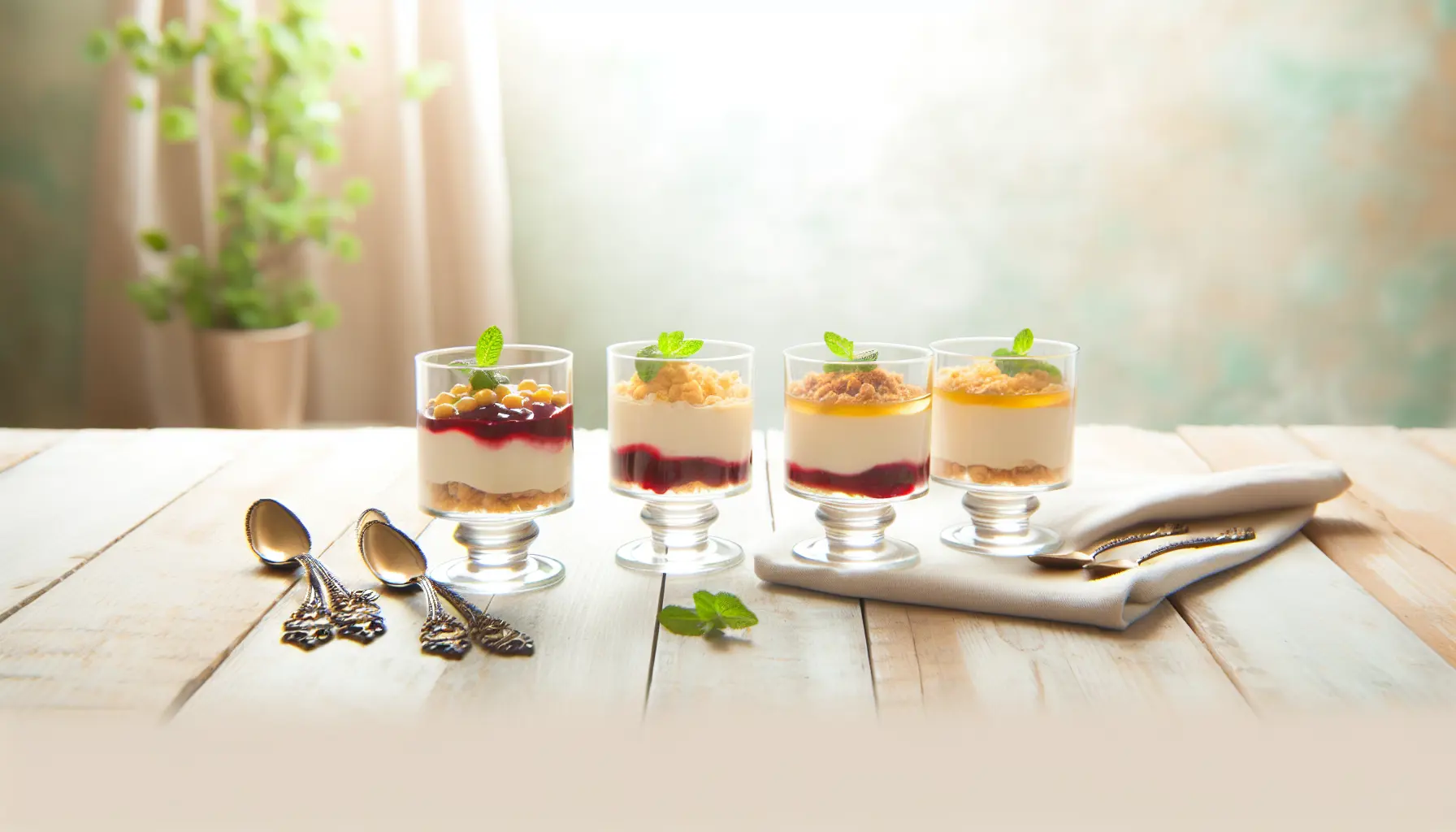 Sådan laver du lækre desserter i glas trin for trin