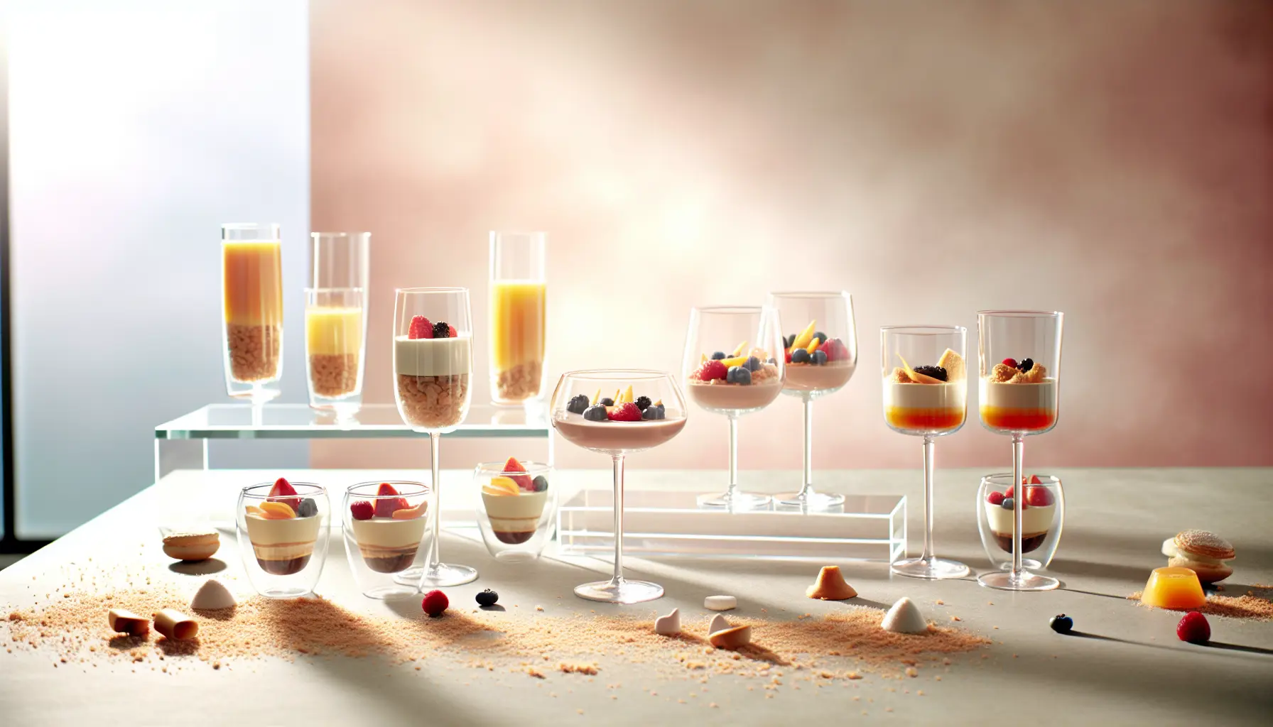 Sådan vælger du det perfekte glas til dine portionsdesserter